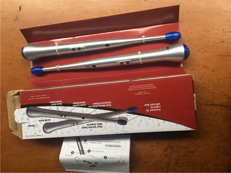 24 пары DHL ритм-палочки оптовая продажа музыкальные палочки новинка игрушки для