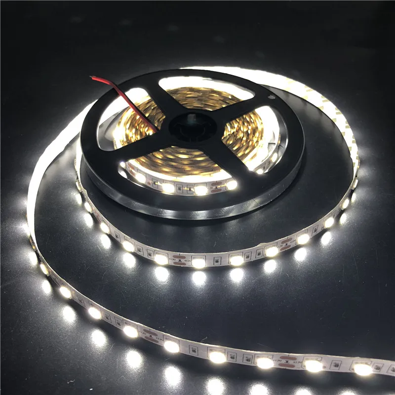 Светодиодная лента 5050 RGB 12 В гибкая светодиодная для украшения дома SMD