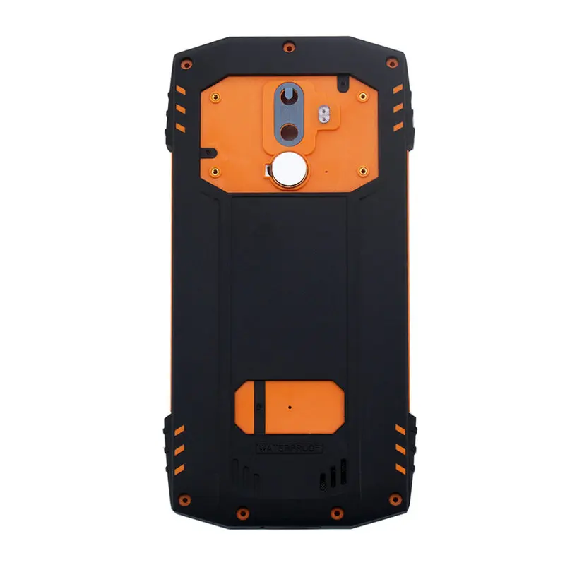 Orange Back Cover Задняя крышка для Blackview BV9000 и BV9000 pro, чехол для динамика, винты, отпечаток пальца, громкость, FPC, 5,", задняя крышка для мобильного телефона - Цвет: Orange Back Cover