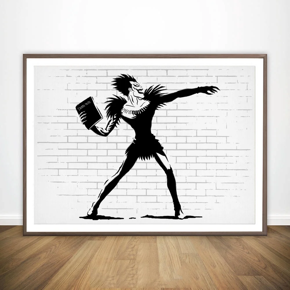 Death Note Throwe аниме настенная художественная краска Настенный декор холст