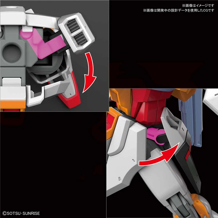 Оригинальная модель Gundam HG 1/144 ZGMF X42S Destiny GUNDAM HEINE WESTENFLUSS на заказ мобильный костюм