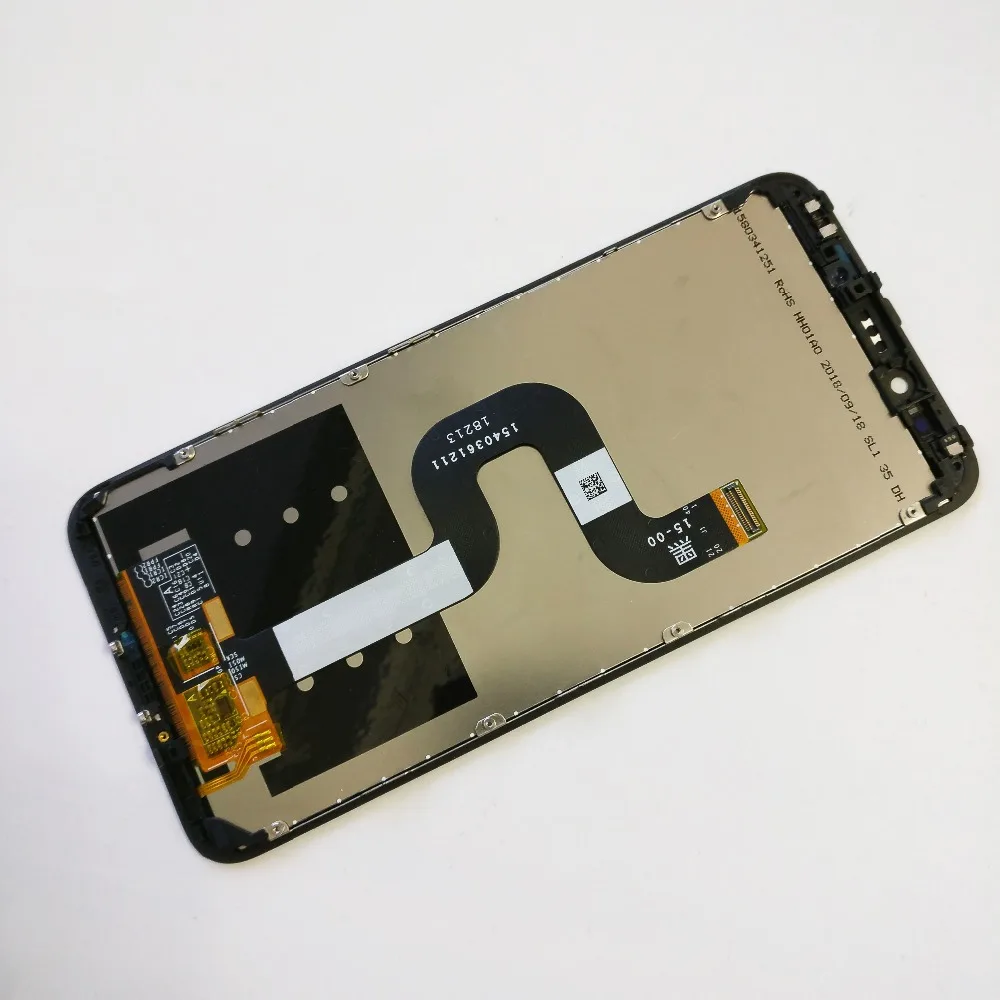 Для Xiaomi mi A2 mi A2 ЖК-дисплей дигитайзер сенсорный экран Замена для Xiaomi mi 6X mi 6x Запчасти для телефонов жк-дисплей с рамкой