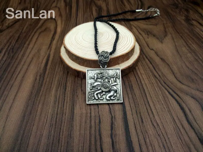 12 шт. odin Норвежское ожерелье викингов подвеска Бога SanLan|viking necklace|norse vikingnecklace charm |