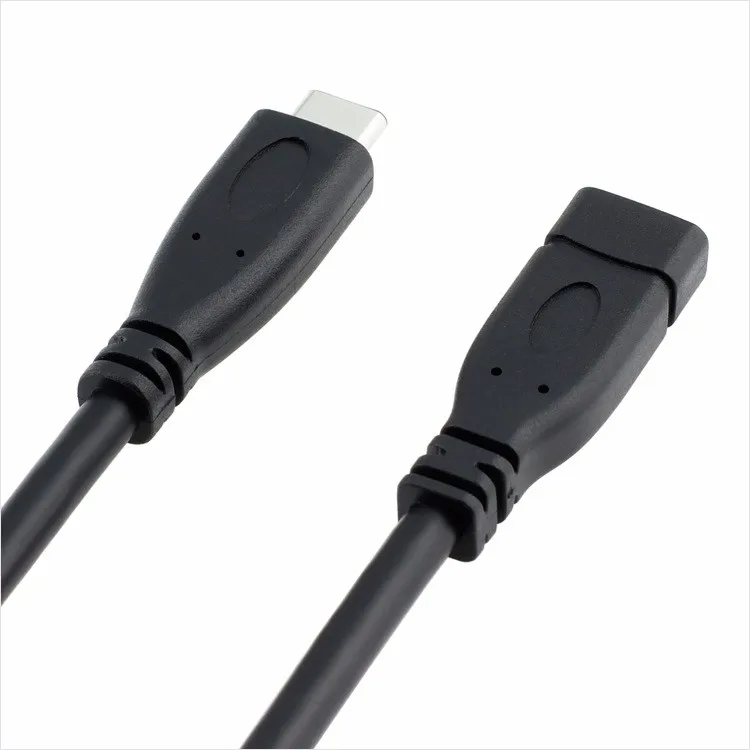 0.2M USB 3.1 Male to Female Type C M/F Extend Cable 10Gb/S for 2015 Macbook Chromebook Support audio and video transmission | Компьютеры и