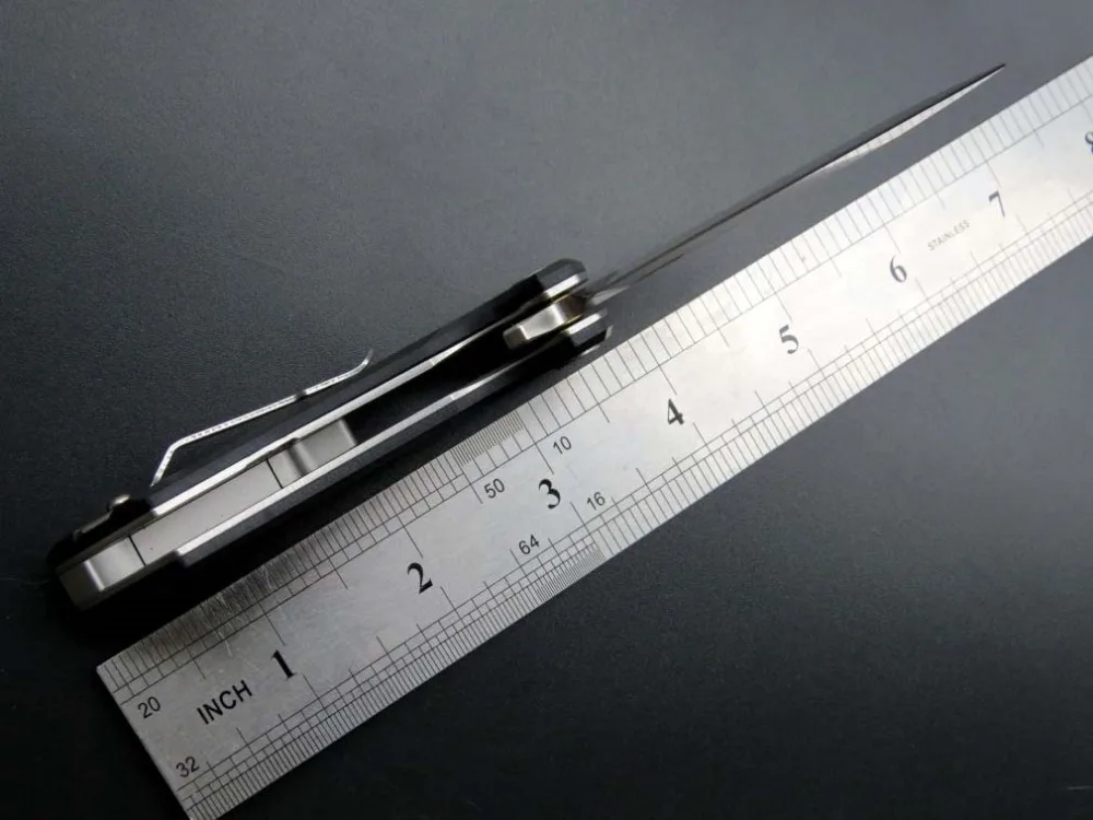 Новый карманный D2 шариковый подшипник + G10 ручка Походный охотничий Открытый нож