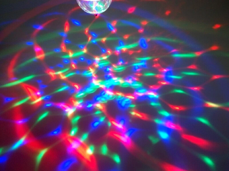 5 в 3 Вт USB интерфейс RGB светодиодные лампы Портативная сценическая лампа Авто