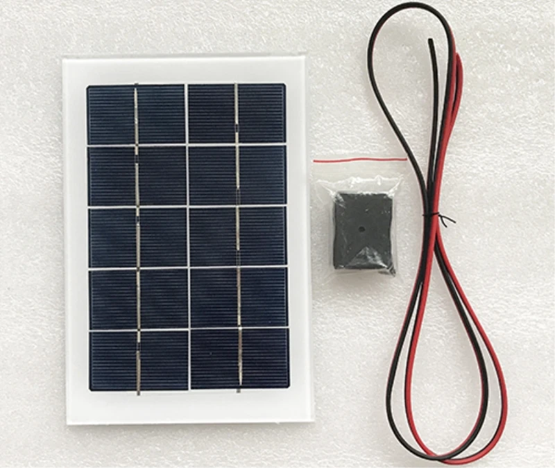 3 w 5 v поликристаллическая солнечная панель стабилизатор для зарядки мобильного телефона Зарядка сокровище Мобильная мощность Pv