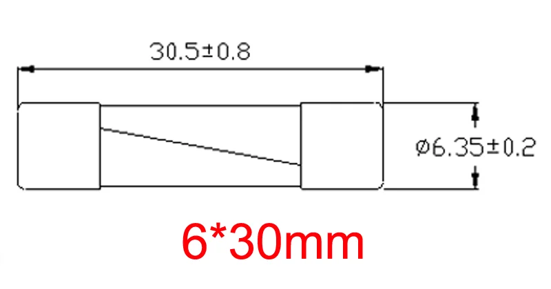 10 шт. 5*20 5*25 5*30 мм специальные внутренние подкладки для 250V плавкие Керамика предохранитель 500mA 1A 2A 3A 4A 5A 6A 8A 10A 13A 15A 16A 20A предохранители eco-friendly