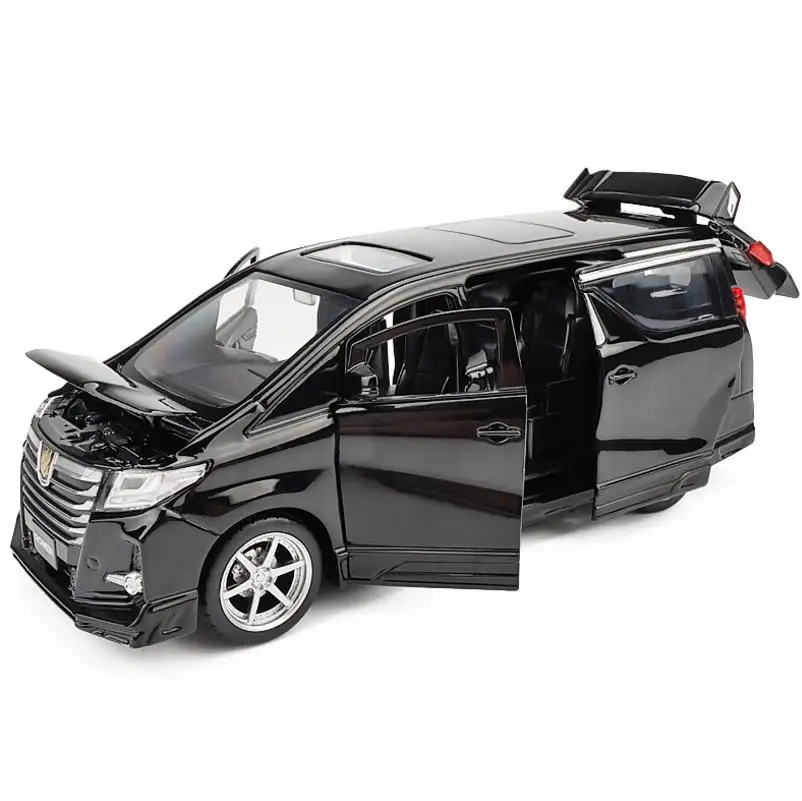 Высокопроизводительная модель toyota Alphard MPV масштаб 1:32 игрушечный автомобиль из