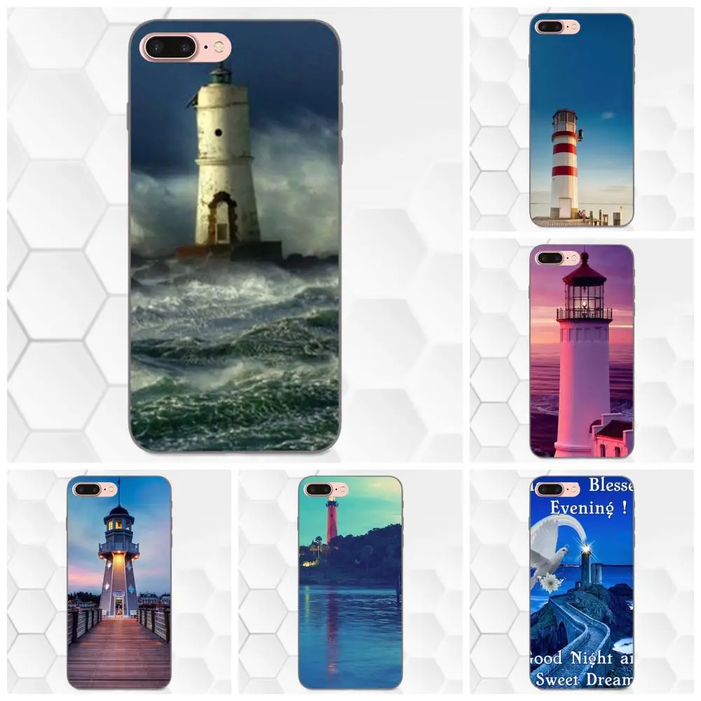 Чехол для телефона из ТПУ чехол Xiaomi Mi Mix Max Note 2 2S 3 5X 6 8 SE A1 Play F1 Amazing Art Uncommon Lighthouse Sea |