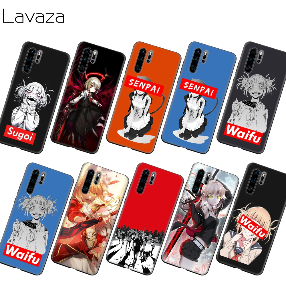 Чехол Lavaza Sugoi Senpai Anime waifu для Honor Mate 30 Nova 4E 5T V20 9X P20 Y9 5i P Smart Z Prime Plus Lite Pro|Бамперы| |