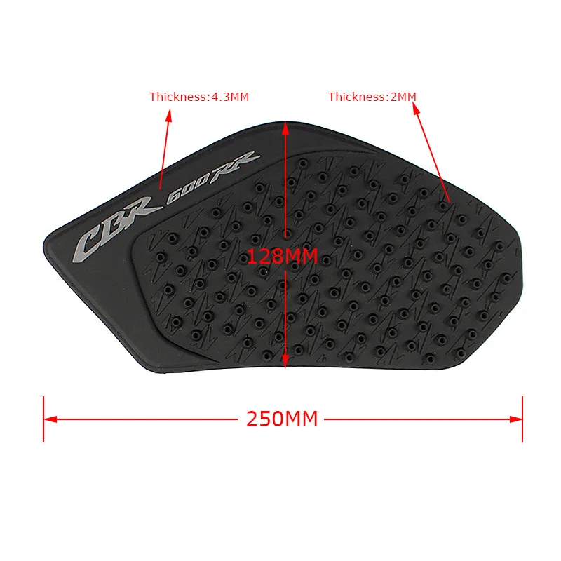 LJBKOALL для Honda CBR600RR 2003 2004 2005 2006 CBR 600RR Нескользящие Танк Pad Protector наклейки Сторона газа