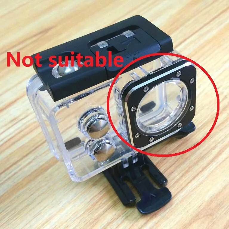 Clownfish SJCAM оригинальная крышка объектива SJ7 Star с защитой от царапин объектив УФ-фильтр крышка объектива Защитная пленка для экрана стеклянная пленка для камеры SJ7