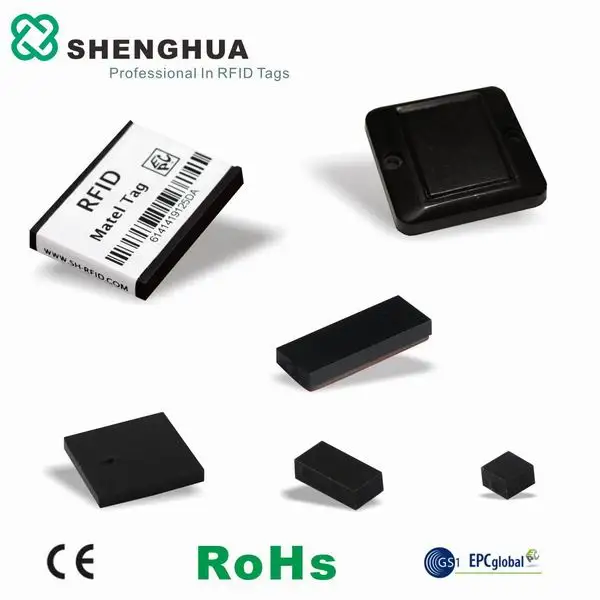 10 шт./упак. RFID UHF анти-металлические бирки умная этикетка наклейка металлическая