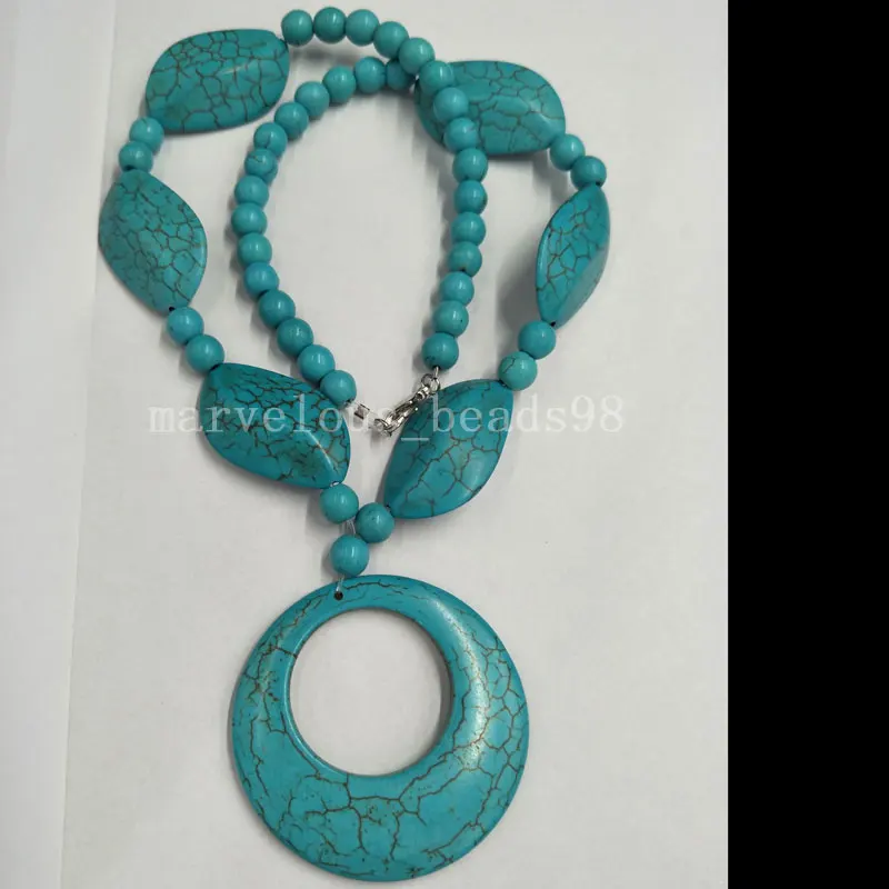 Бесплатная доставка красивые ювелирные изделия черепаха Howlite мужские и женские