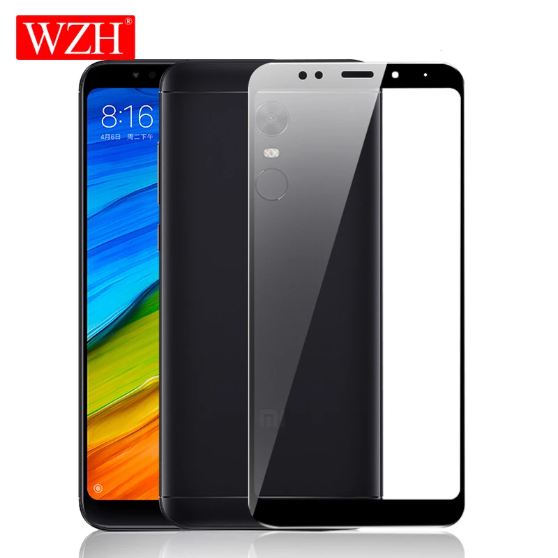 Закаленное стекло WZH с полным покрытием для Xiaomi Mi A1 A2 Redmi 5 Plus 6 6A 4X S2 Note Pro 4 Защитная