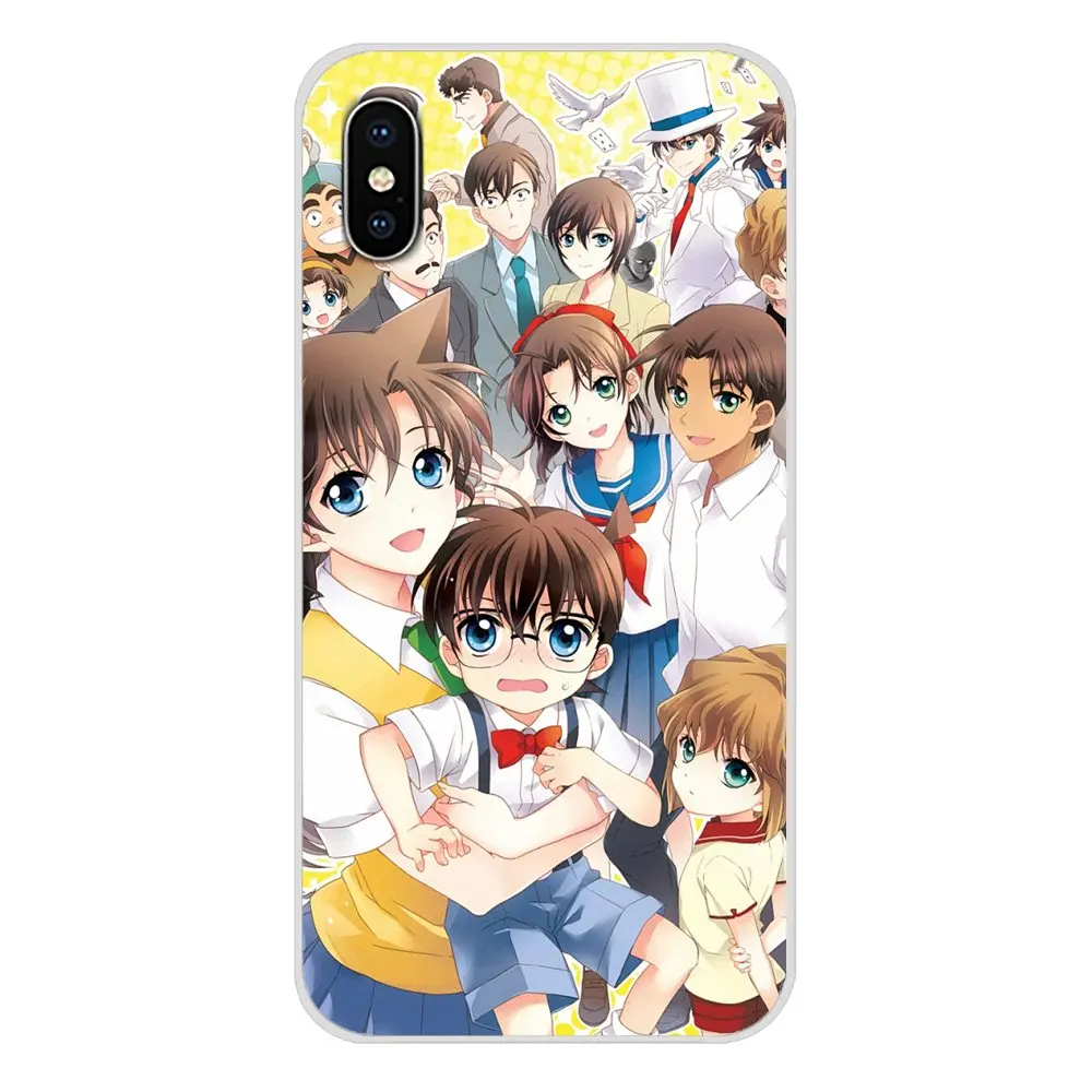 Знаменитый аниме Detective Conan для Xiaomi Redmi 4A S2 Note 3 3S 4 4X 5 Plus 6 7 6A Pro Pocophone F1 аксессуары