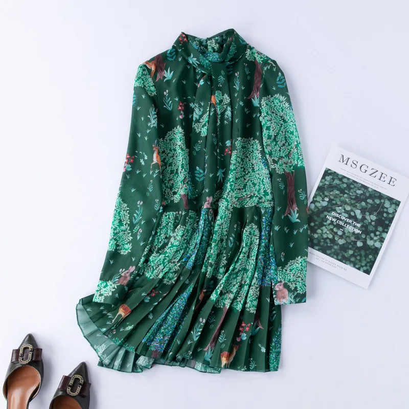 Подиумное платье + высококачесвенный Блейзер 2019 Осенняя новая женская мода на