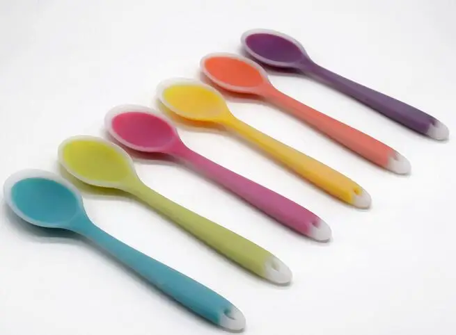 

20pcs 270mm Universal Flexible Heat Resistant Silicone Spoon Scraper Spatula Ice Cream Cake for Shovel Kitchen Tool Utensil