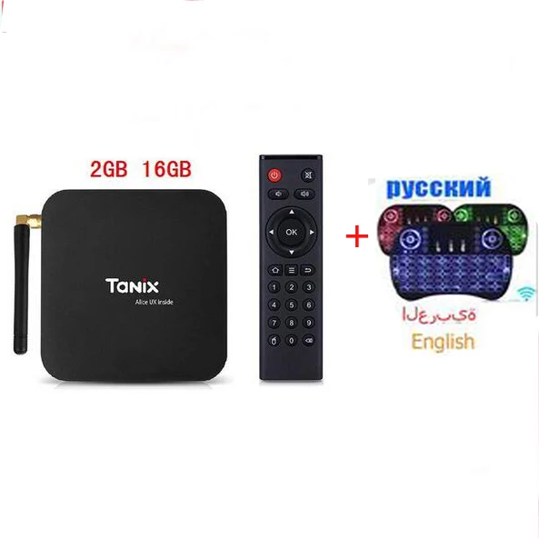Tanix TX6 DDR3 2GB ram 16GB rom 100M LAN Android 9,0 tv Box 4K Smart Box