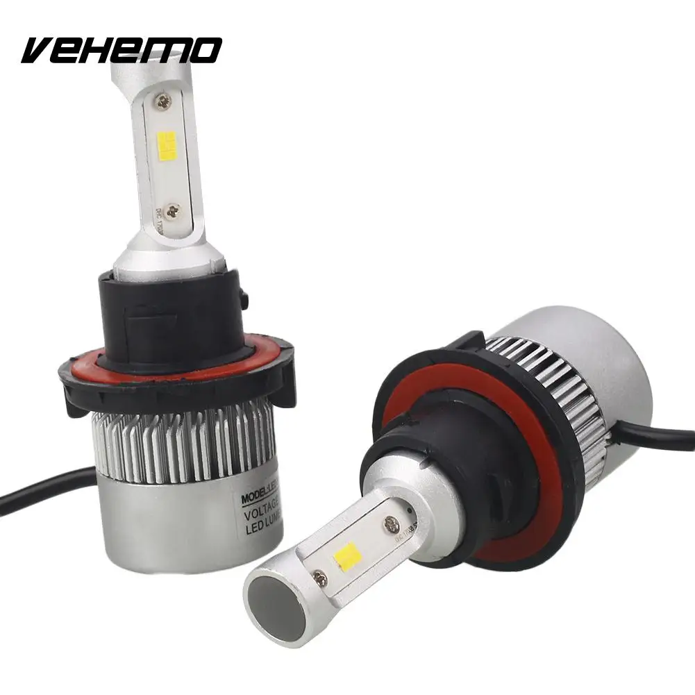Vehemo белые светодиодные фары аксессуары комплект светодиодных фар переднее