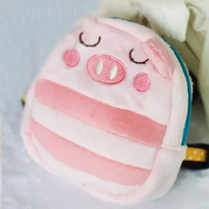 Pink Pig Милый мультяшный рюкзак для собак с поводком для собак, сумка для путешествий, рюкзак для щенков, школьная сумка для кошек и домашних собак - Цвет: Pink Pig