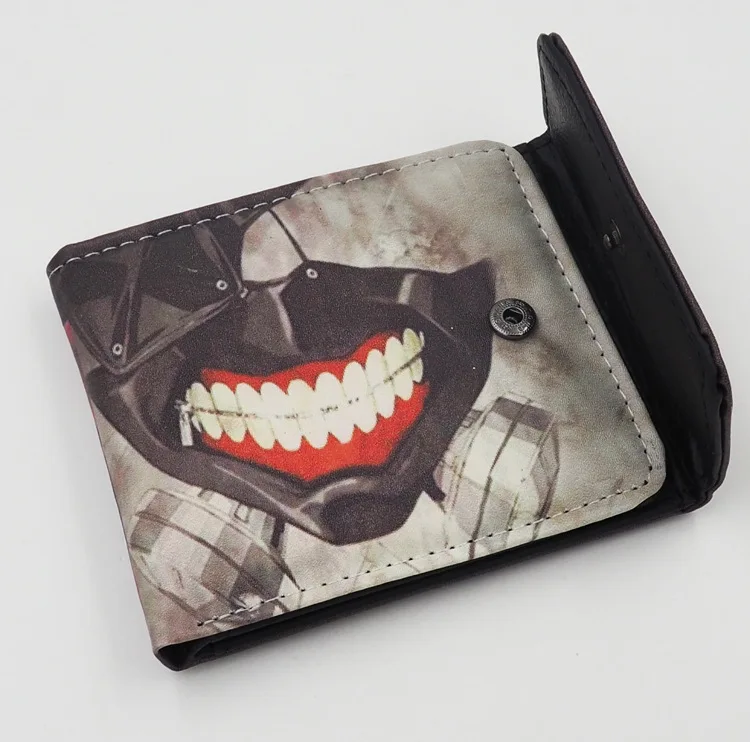 Японский аниме Токийский Гуль канеки Кен дизайн маски PU короткий кошелек тип A |