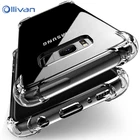 Противоударный прозрачный чехол Ollivan из ТПУ для Samsung Galaxy A50 A70 A6 Plus A8 2018 Note 8 9 S7 Edge S8 S9 Plus S10 S10 plus