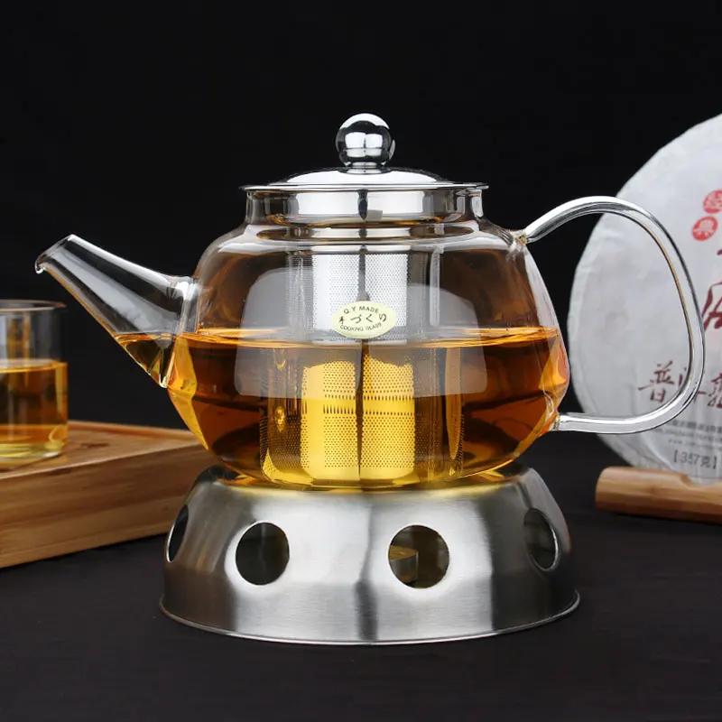 Креативный нагреватель из нержавеющей стали Pu Er Tieguanyin чайная основа свеча теплая