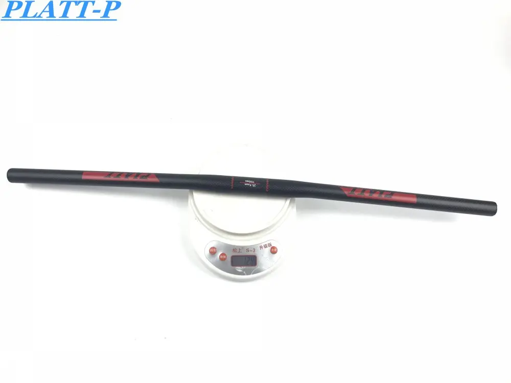Deporte de La Bici MTB Manillar фибра Carbono Коврики Brillante subida 25 4*600/620/640/660/680/700/720 мм|mtb manillar|manillar