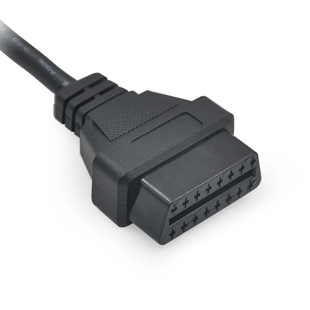 10 метров OBD2 OBD II автомобильный Удлинительный кабель Разъемы 16PIN Штекерный Разъем