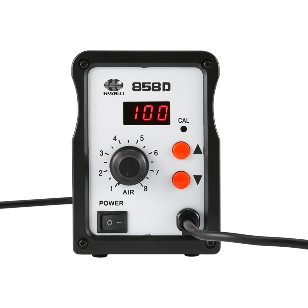 858D SMD 700 Вт паяльная станция с функцией демонтажа горячего воздуха Rework пистолет + 3