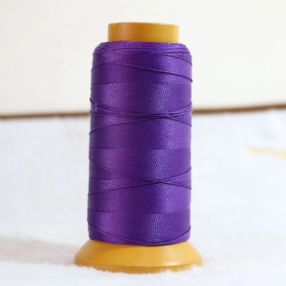 16 цветов бусины нейлоновый шелковый шнур нитка 0 6 мм подходит для ожерелья