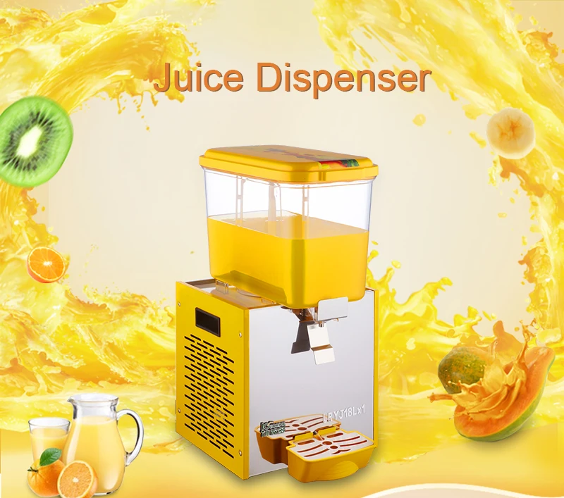 

china price fruit plastic electric cold juice dispenser