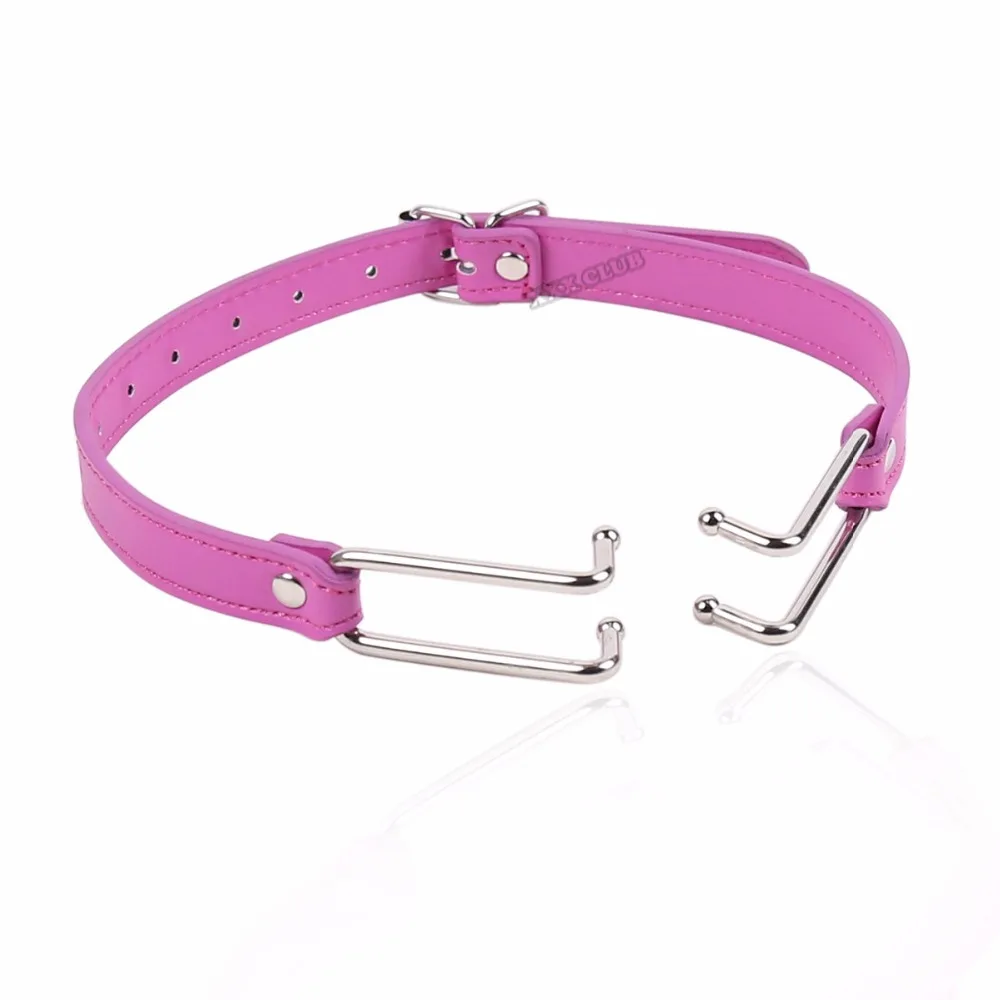 Тьерри игры для взрослых 2 цвета металл и кляп из искусственной кожи с открытым