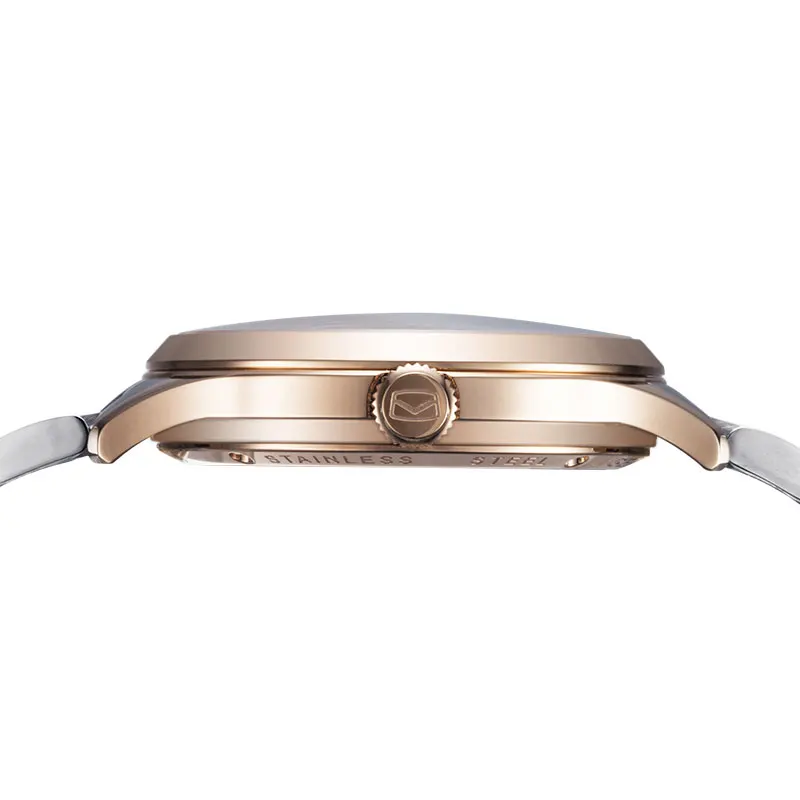 Часы с римскими цифрами Seagull Tourbillon механические часы корпусом из розового золота