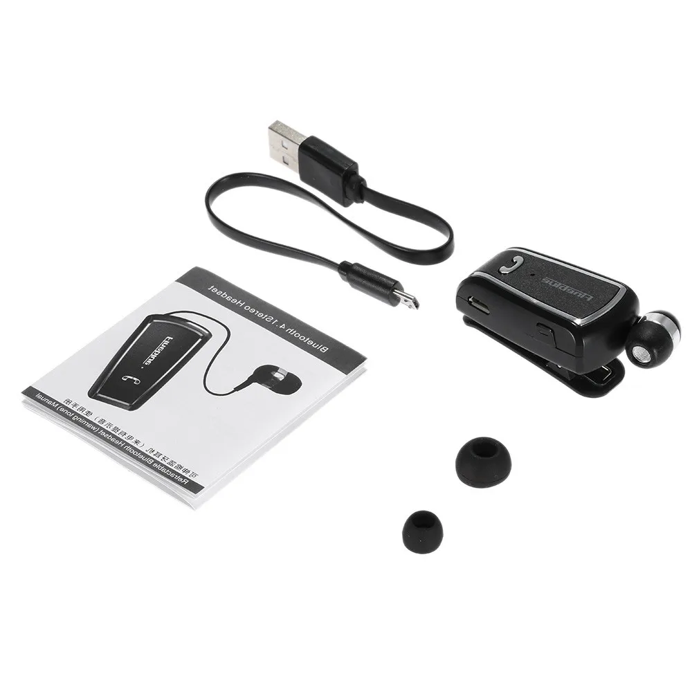 Fineblue F V3 Беспроводной гарнитура стерео мини наушники Bluetooth V4.0 с зажимы Спорт Runnig