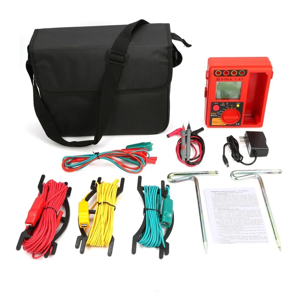 BM4100 Высокочувствительный цифровой заземления сопротивление изоляции датчик