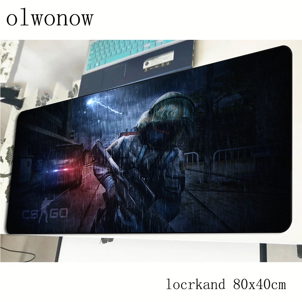 Коврик для мыши csgo 80x40 см подарок на Хэллоуин лучшие игровые коврики крупные