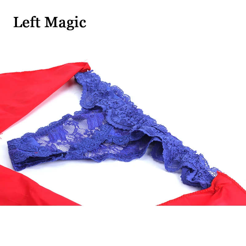 

Silk Scarf To Panties Magic Tricks Scarve To Panty Magie Stage Props Accessories Easy To Do Trick Gimmick Comedy