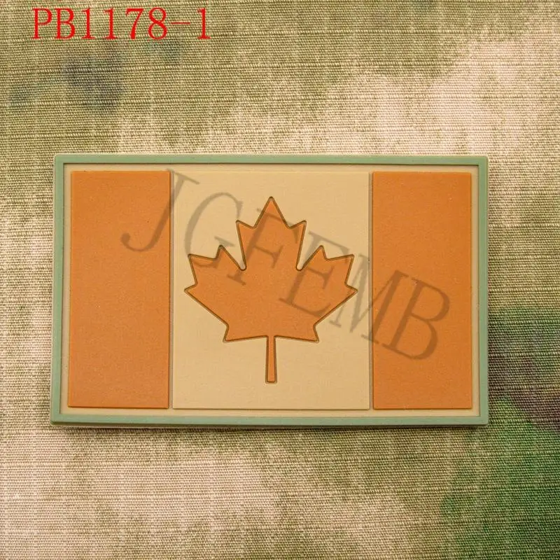 Канада красный кленовый флаг 3D накладка из ПВХ|3d pvc patch|patches patchespatch 3d |