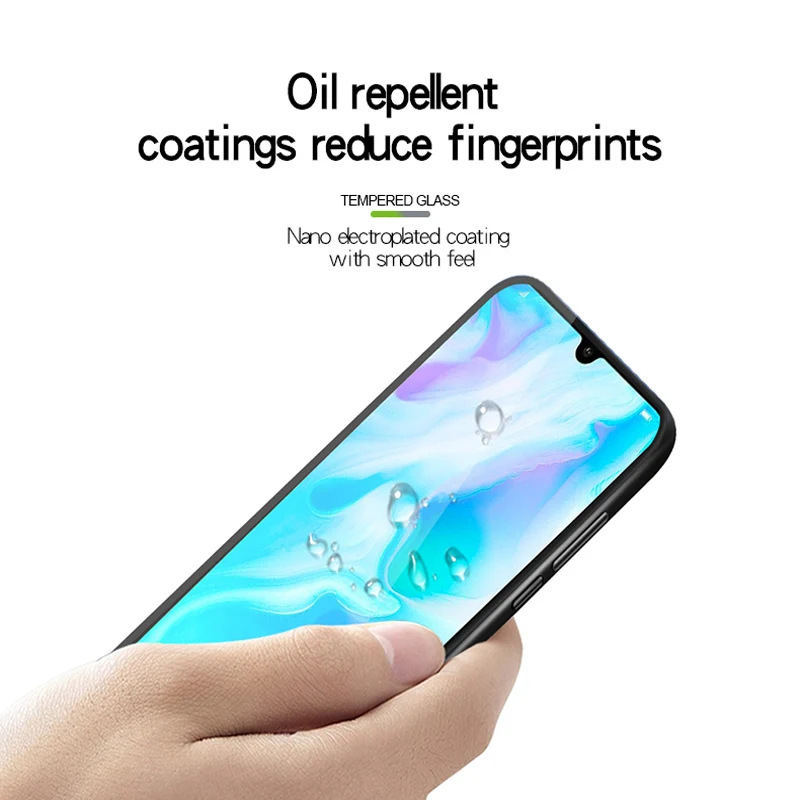 HD закаленное стекло для Huawei P30 защита экрана 9H полное покрытие Защитная пленка P20