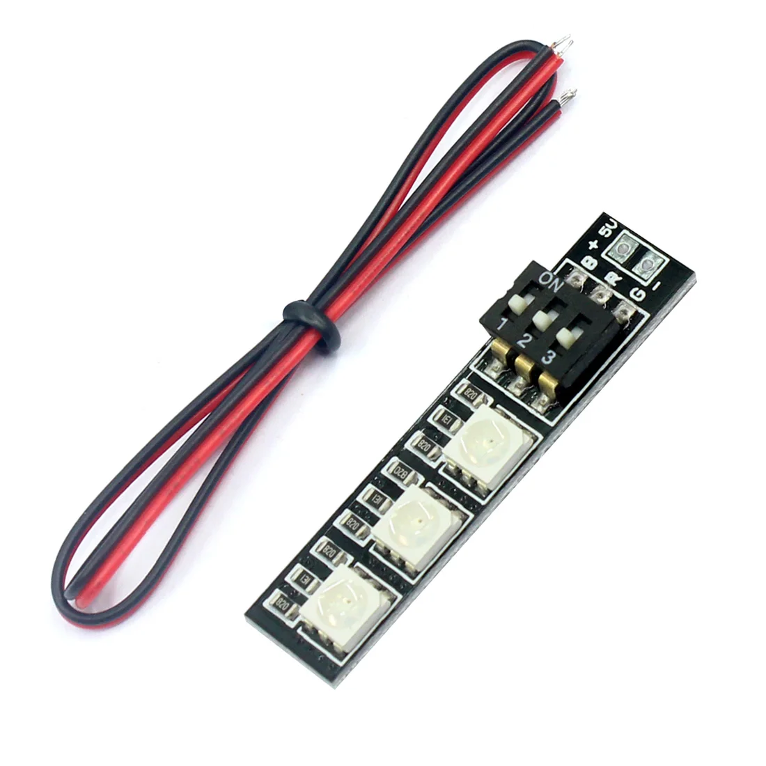 Светодиодный светильник RGB 5050 6 шт. 5 в 12 В 16 3 с 7 цветов переключатель для RC 250 QAV250 FPV