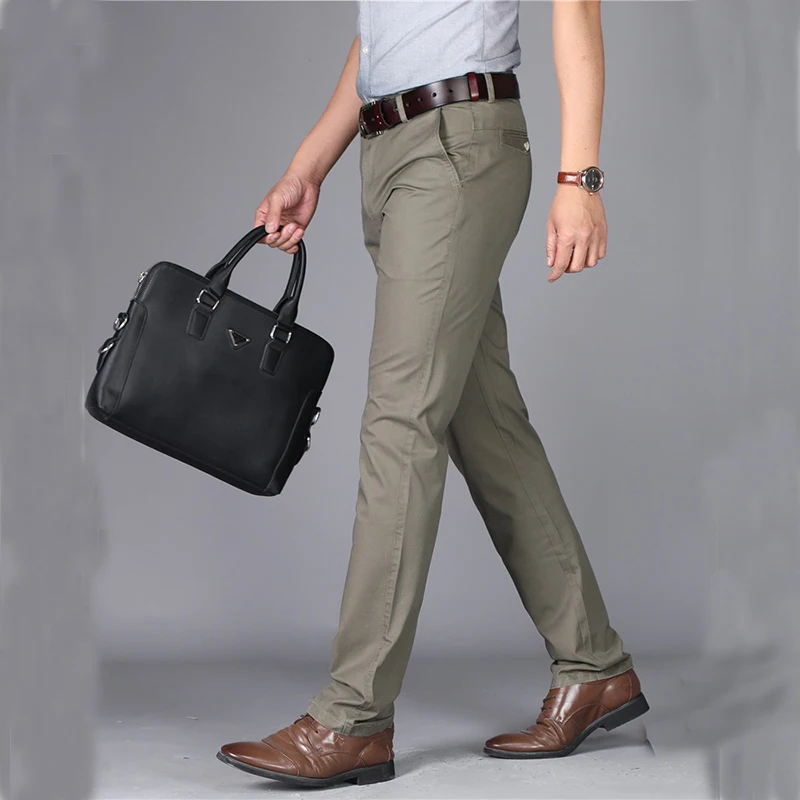 2021 новые летние штаны из 100% хлопка для мужчин корейские повседневные с высокой