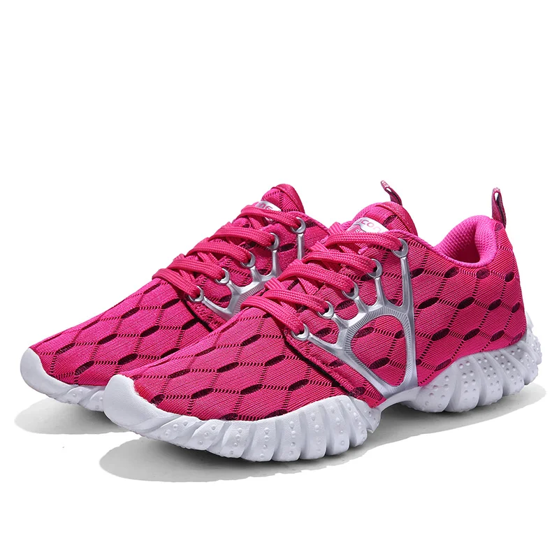 SOCONE/женские сетчатые кроссовки для бега дышащие летние женские спортивная обувь