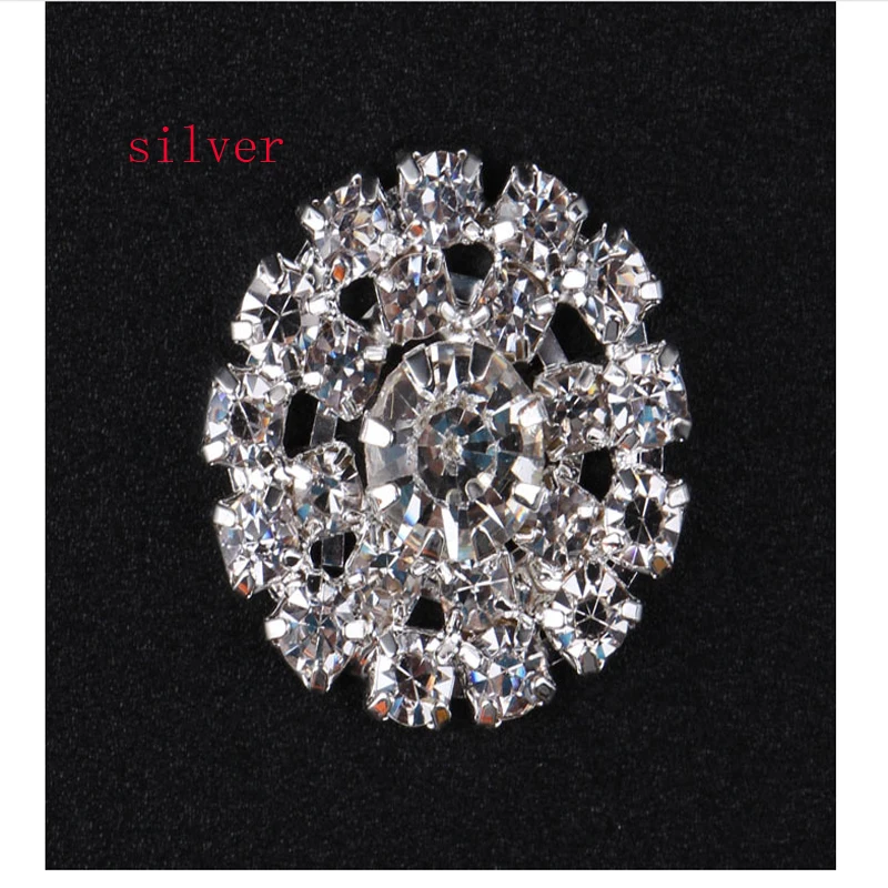 10 шт. Стразы для цветов ручной работы кнопки с цветочным сердечником украшение