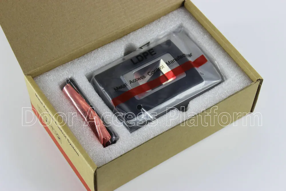 1 Door Web IP Fingerprint reader+Electro Drop Bolt Lock+Network controller panel+USB Card writer+Fire Anti exit button+Software |