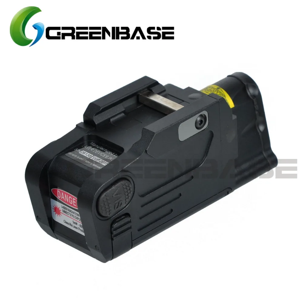 Greenbase ЧПУ Алюминий SBAL-PL Охота фонарик с красным лазером и светодиодный WeaponLight