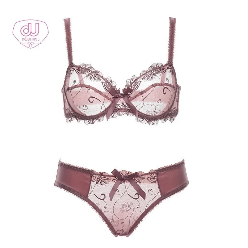

Comfortable Will Code Ultrathin Lace Sexy Gauze Full Transparent Bras lingerie