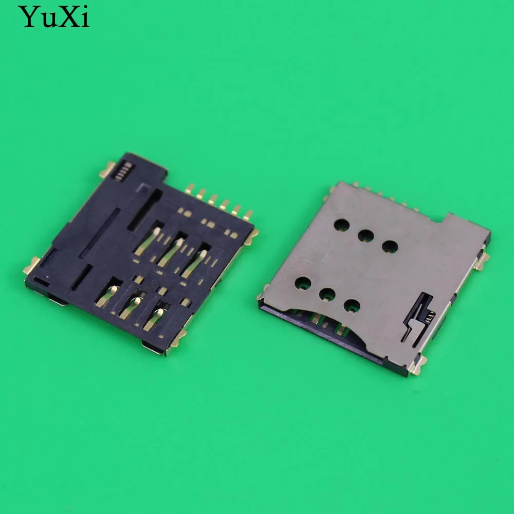 YuXi 6-контактный разъем для микро sim карты замена слота | Мобильные телефоны и